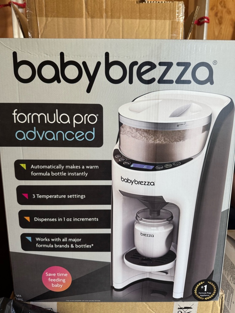 NWT - Baby Brezza Formula Pro Advanced - White